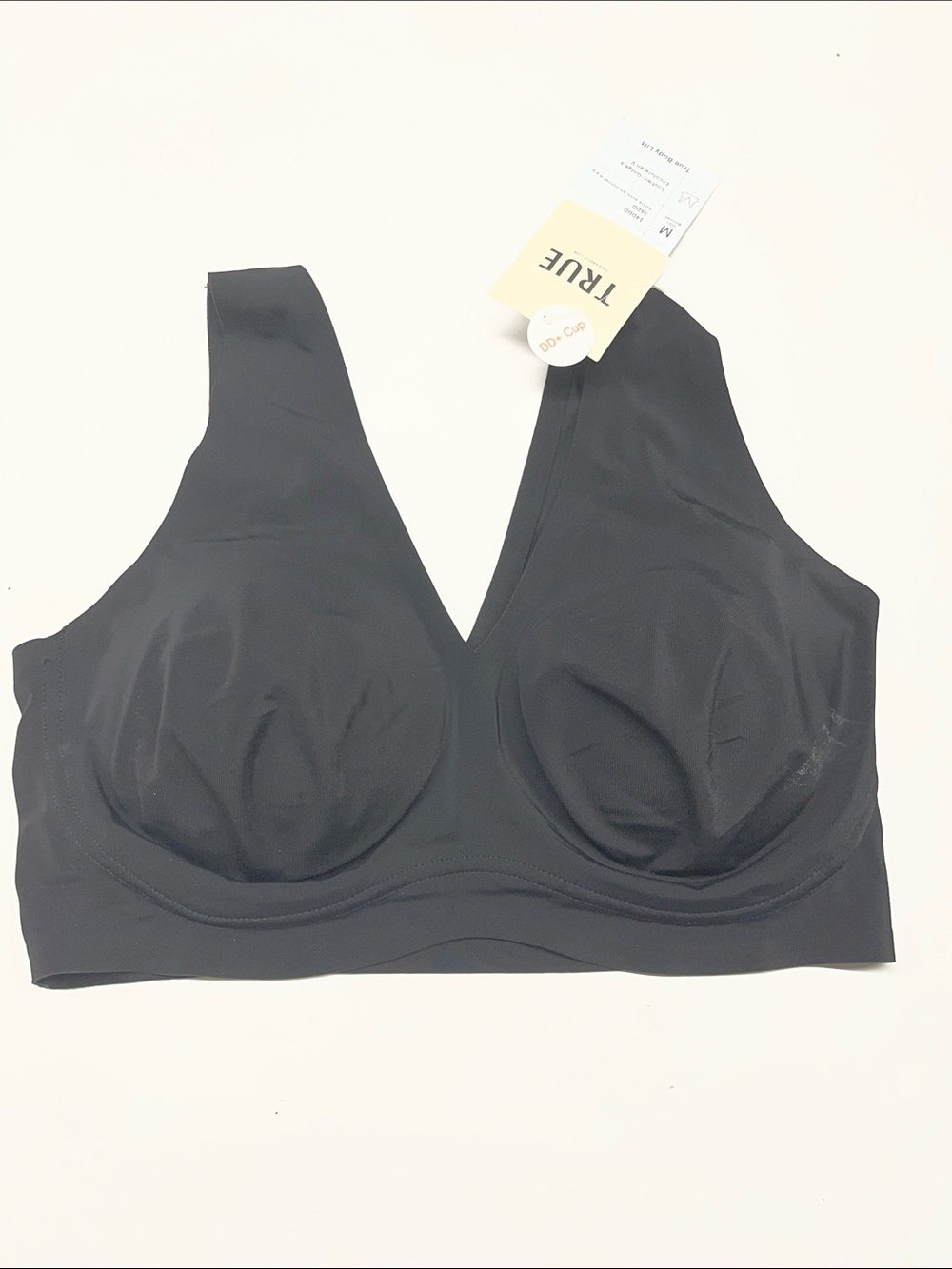 New True & Co. Soft Seamless Beige Bra Women’s Size Medium